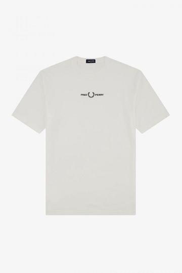 Fred Perry Branded Naisten T Paidat Valkoinen | FI 1022ILHS